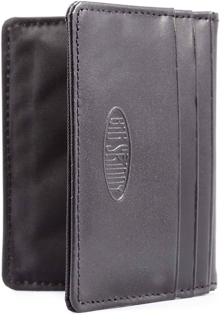 Big Skinny New Yorker ID Slim Wallet, Holds Up To 24 Cards, Black on Galleon Philippines