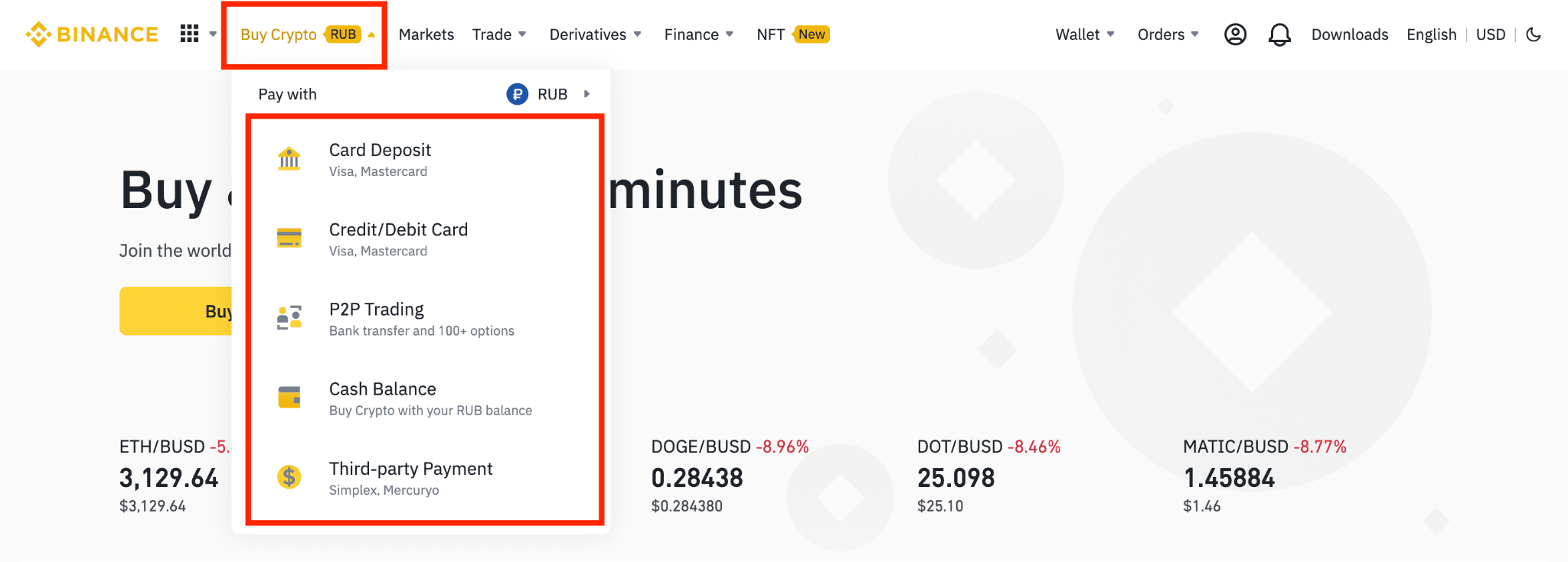 BUSD to RUB Price today: Live rate Binance USD (Linea) in Russian Ruble