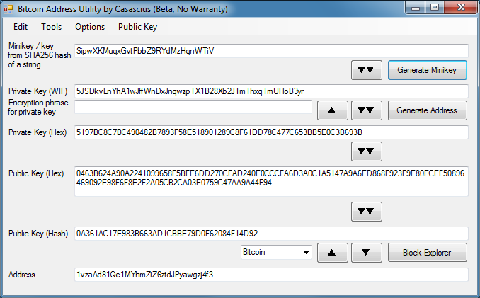 Bitcoin Address Lookup