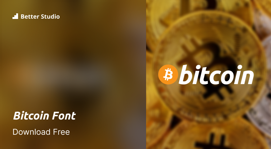 Bitcoin font Vectors & Illustrations for Free Download | Freepik