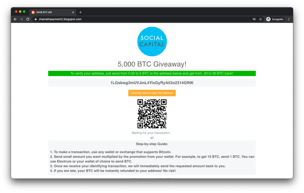 What Are Crypto Giveaway Scams? - Phemex