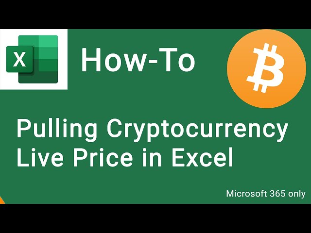 How to Create Your Own Excel Crypto Tracker in | CoinLedger