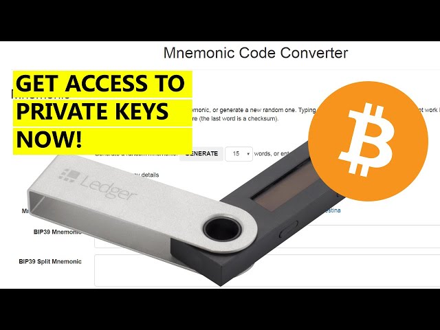 Private Keys Vs Seed Phrase: What's the difference? | Ledger