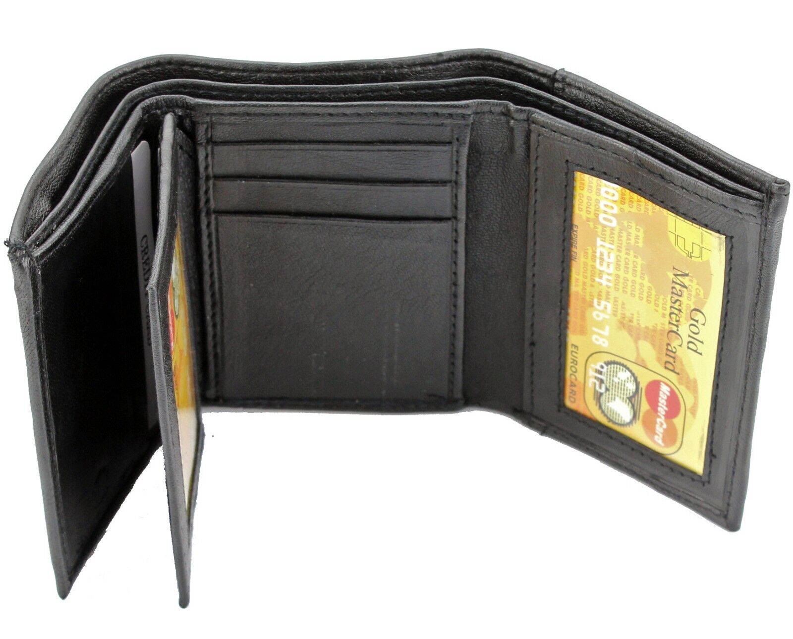 Leather Wallets for Mens and Women with ID & Card Holders