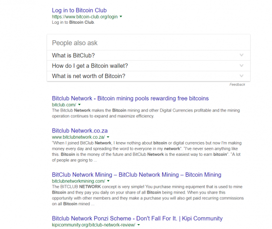 Bitcoin Income club