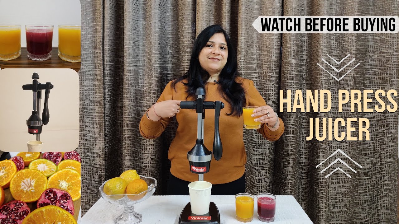 Indian Made Aluminum Hand Press Juicer Machine