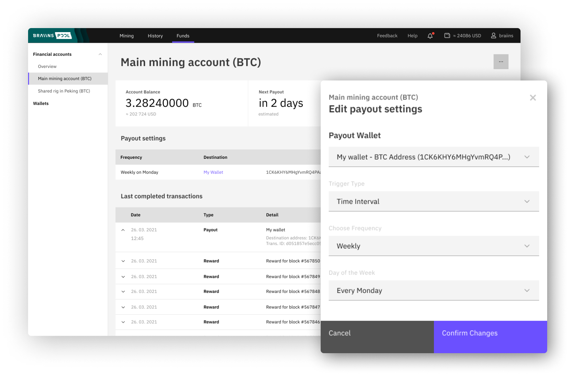 Mining Dashboard - mempool - Bitcoin Signet