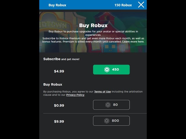 Allow all robux purchase types on every platform - Website Features - Developer Forum | Roblox