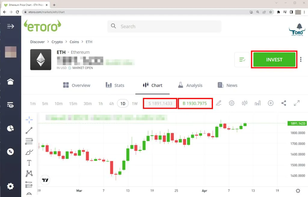 How to Buy Ethereum on eToro