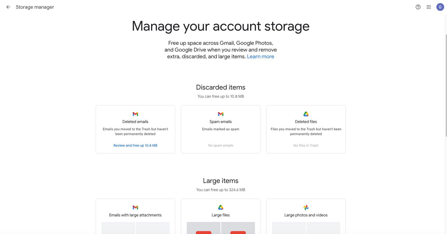 How to Stay Under Your 15 GB of Free Storage From Google | WIRED