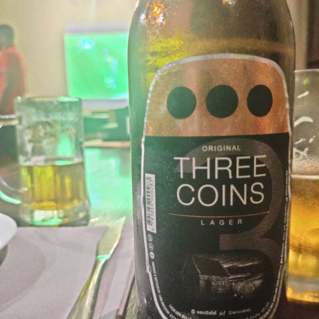 ORIGINAL THREE COINS LARGER 24 BTL % ML – Buy Sri lankan Arrack Online