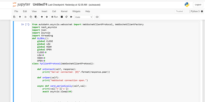 Java WebSocket Binance Trade Stream (subscribe and receive updates)