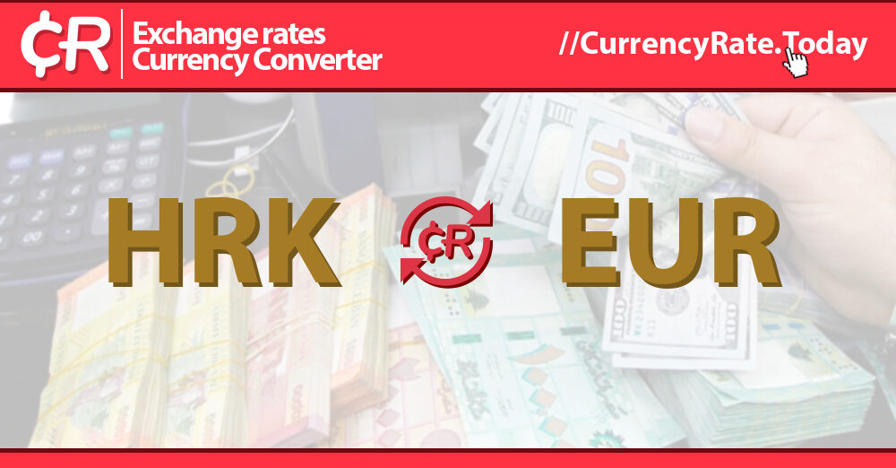Exchange Rate Croatian Kuna to Euro (Currency Calculator) - X-Rates