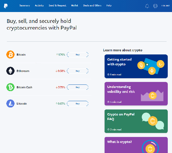 How to Buy and Sell Crypto With PayPal - NerdWallet