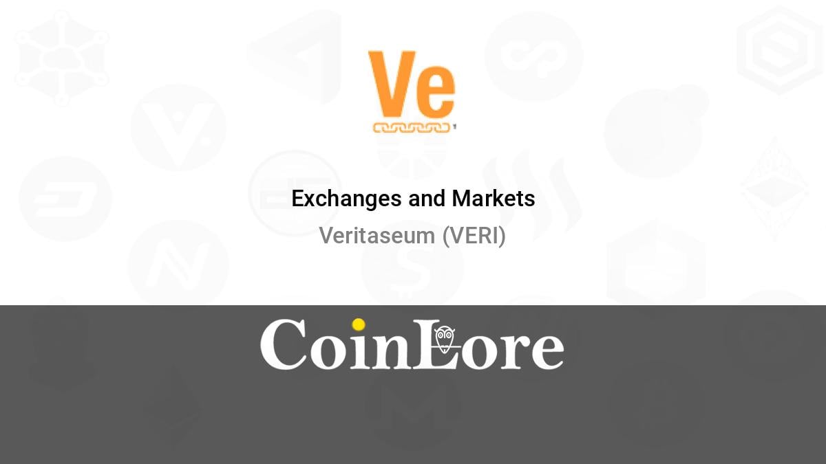 Veritaseum Price | VERI Price index, Live chart & Market cap | OKX