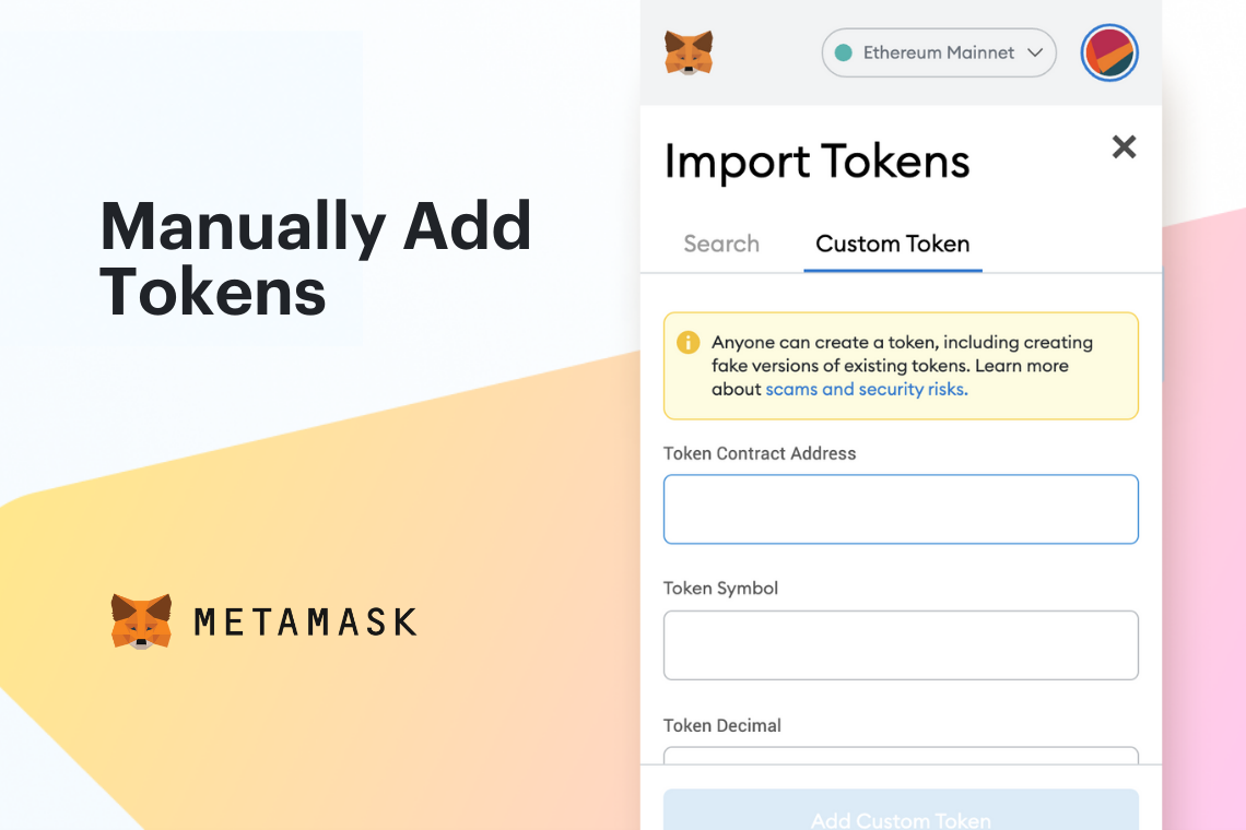 Adding Polygon Tokens to MetaMask