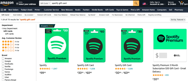 Solved: Using Gift Card for Student Premium - The Spotify Community