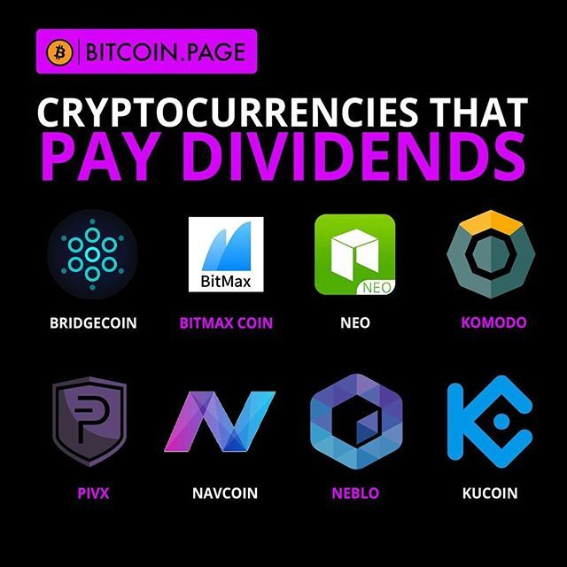 6 Crypto Coins That Pay Dividends in - Coinapult