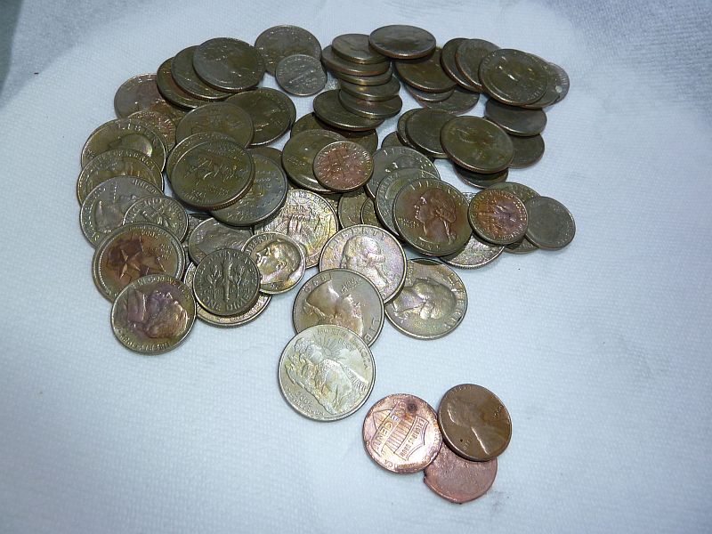 Tips Cleaning Old Copper and Silver Coins - Gold Jewelry