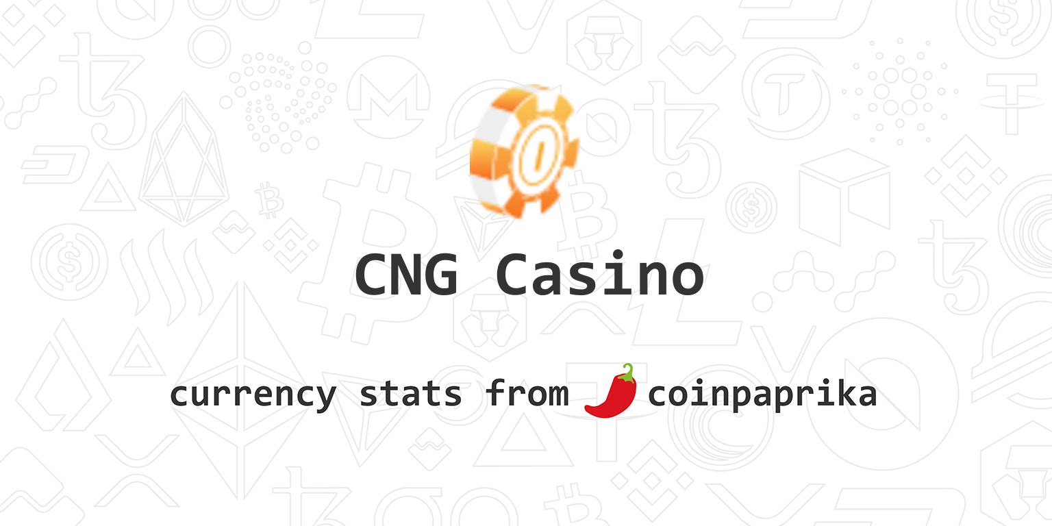 Changer (CNG) live coin price, charts, markets & liquidity