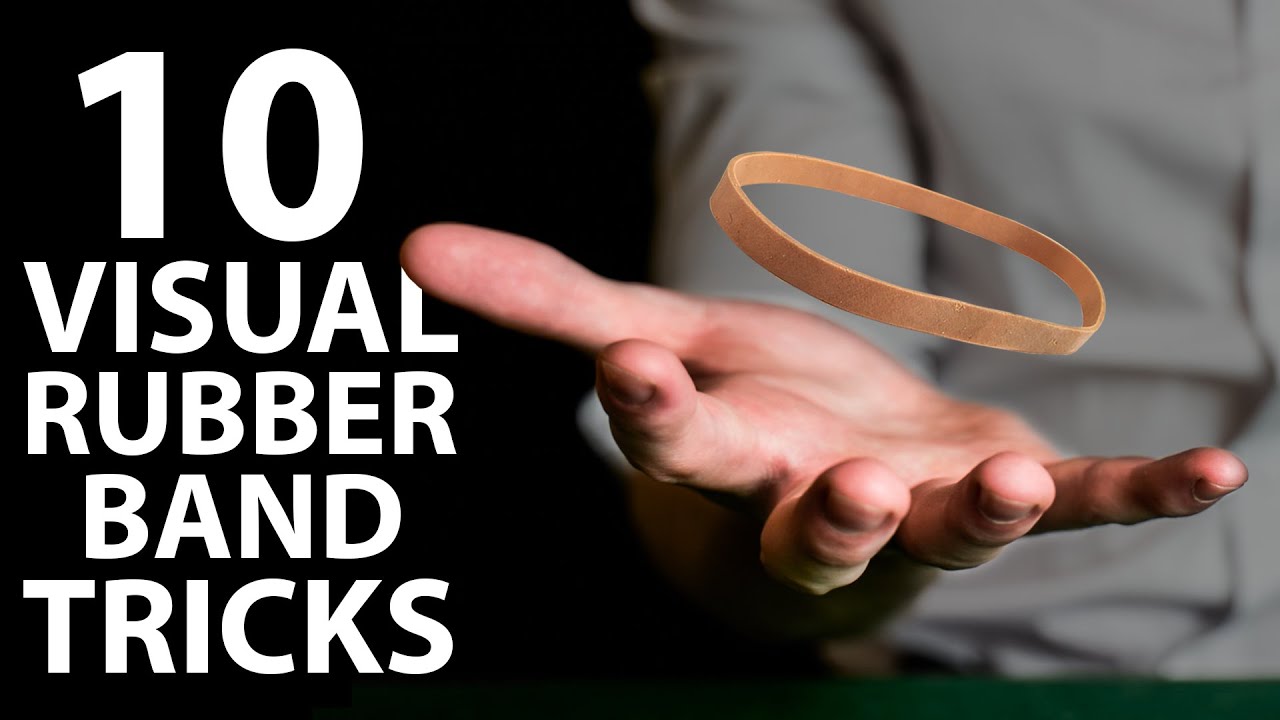 Learn Cool Rubber Band Tricks