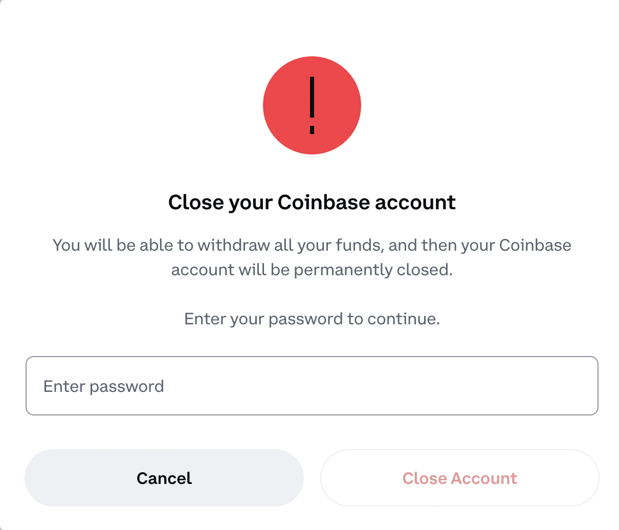 How To Delete A Coinbase Account Permanently () | HWC