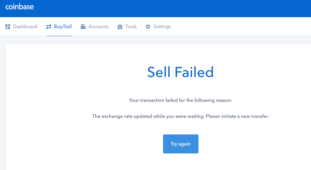 Why Does Coinbase Say I Have Insufficient Funds? | MoneroV