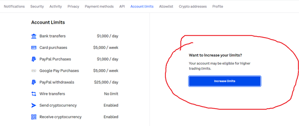 Coinbase adds instant trading, and increases daily limits | TechCrunch