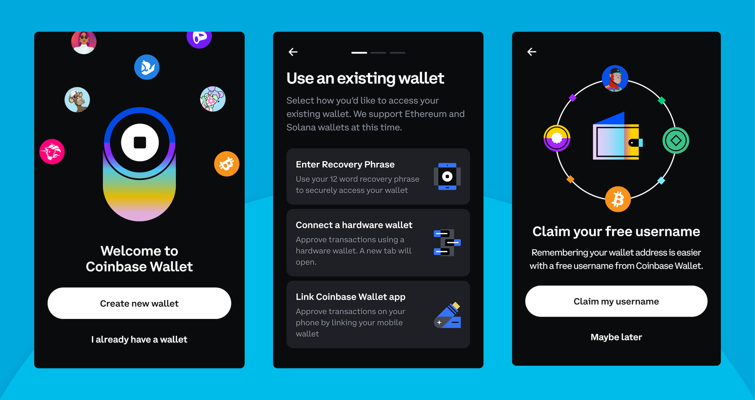 ‎Coinbase Wallet: NFTs & Crypto on the App Store