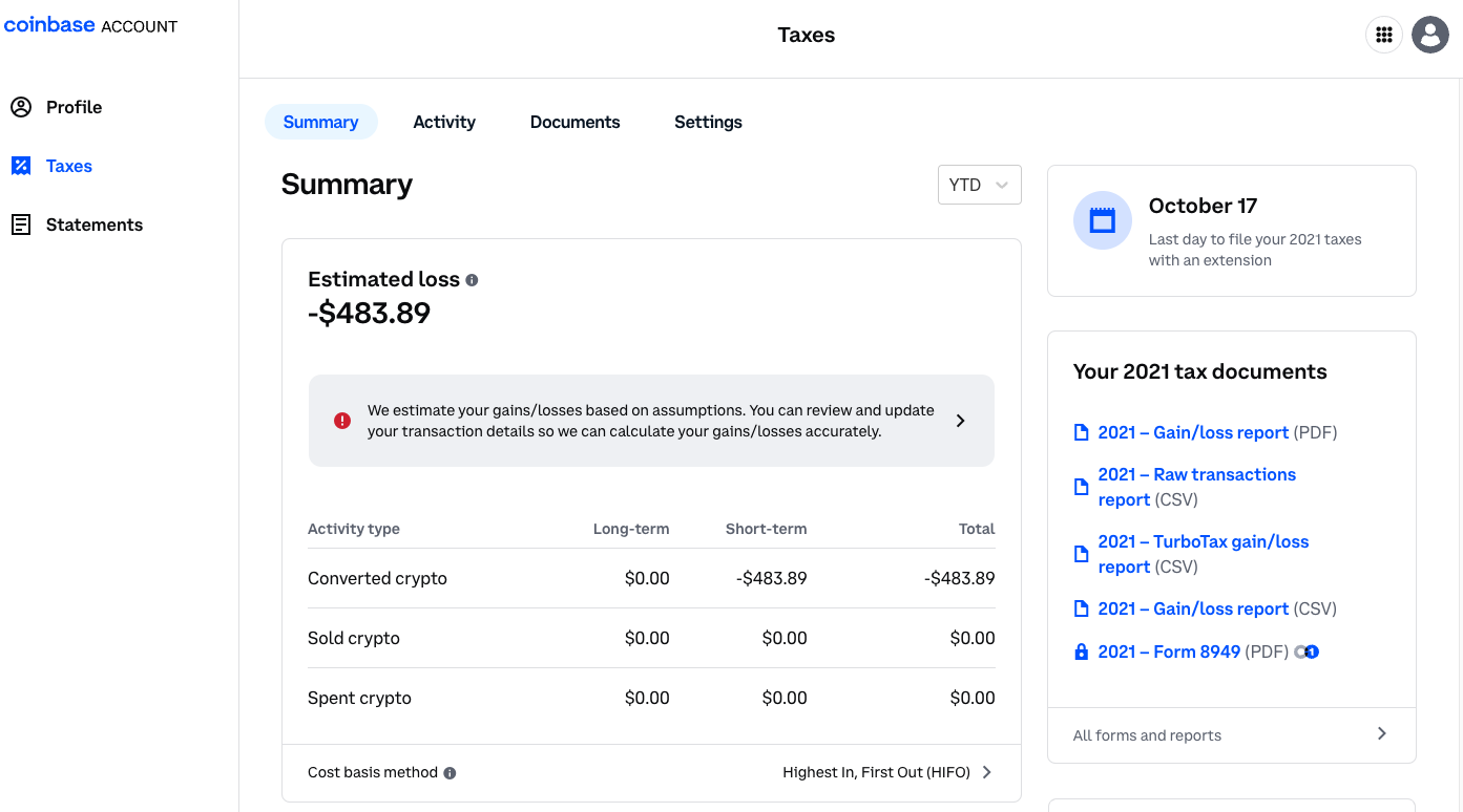 How to do your Coinbase Pro Taxes | CoinLedger