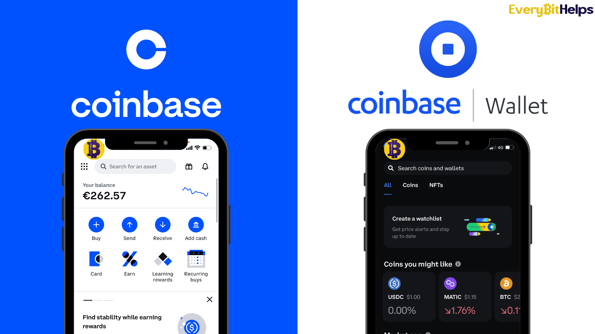 Coinbase vs Coinbase Wallet | How to Choose Best in - Coindoo