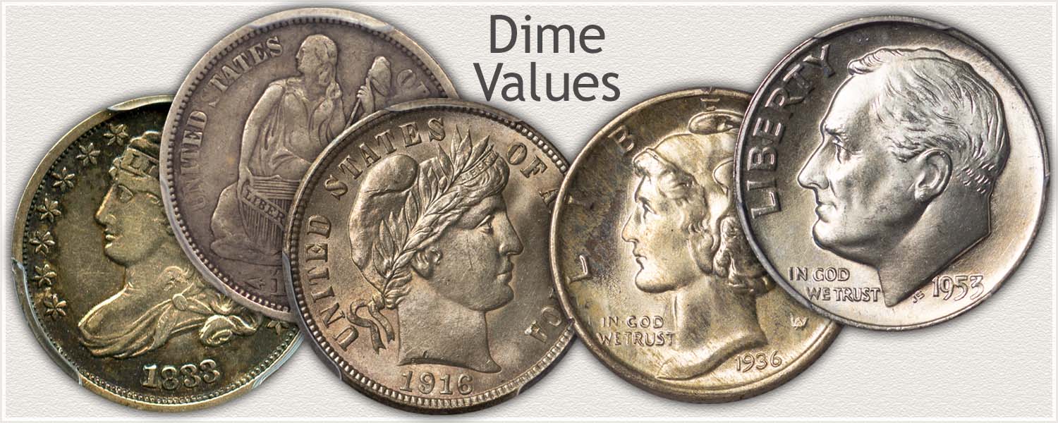 Top 10 Most Valuable Dimes Worth Money (With Pictures)