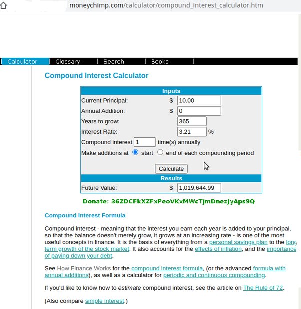 Compound Interest Calculator - cryptolog.fun