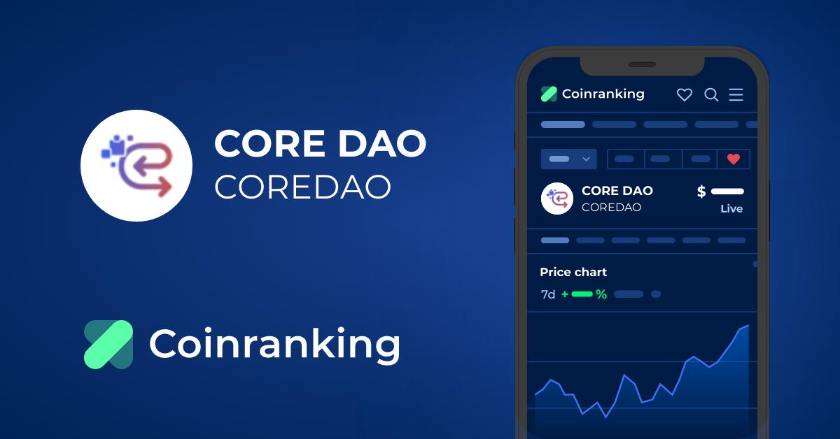 CORE (CORE) Price, Chart & News | Crypto prices & trends on MEXC