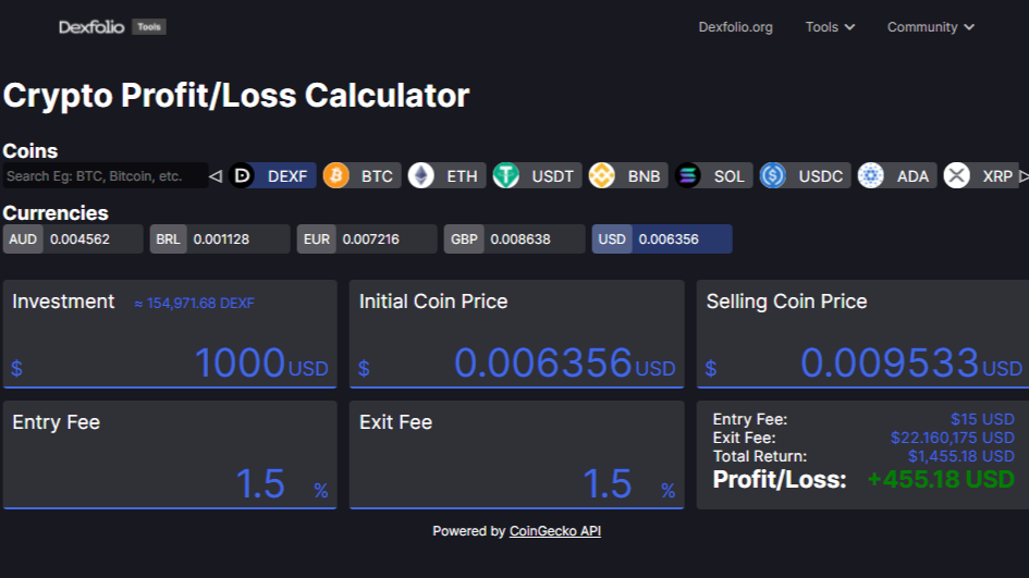 Cryptocurrency Converter Calculator | CoinBrain