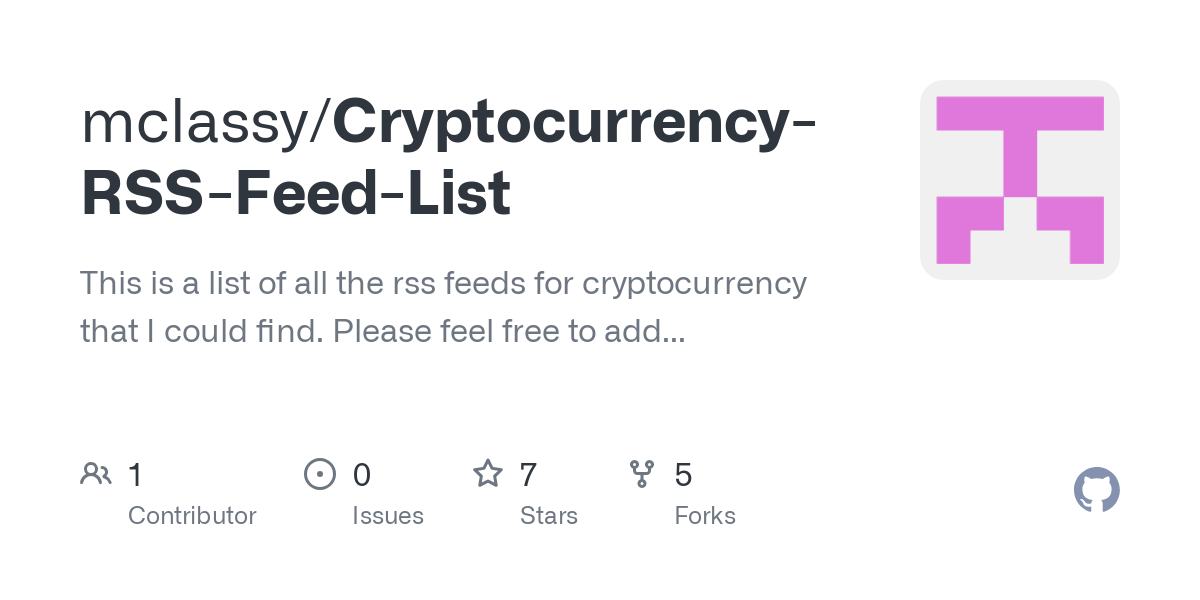 cryptolog.fun India | News > Markets > RSS News Feeds (Really Simple Syndication)