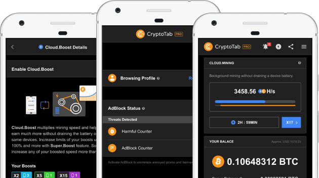 Mining on mobile devices with CryptoTab Browser® Mobile | CryptoTab Browser
