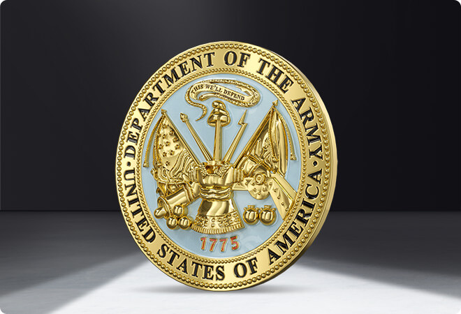 Best Custom Challenge Coins w/ No Minimum | GS-JJ ®