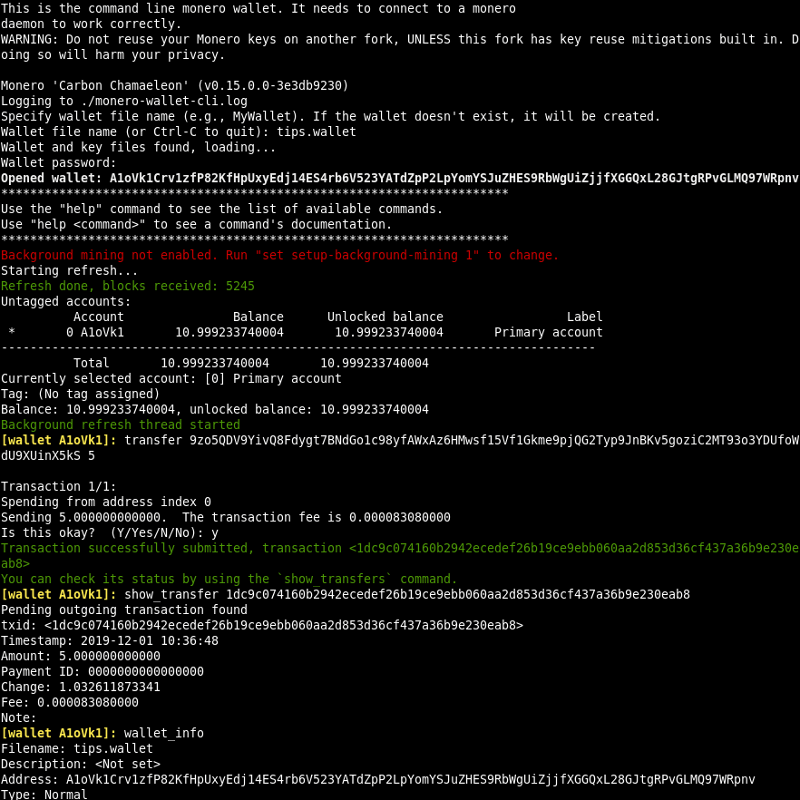 How to change the wallet restore height | Monero - bezpieczne, prywatne, niewykrywalne