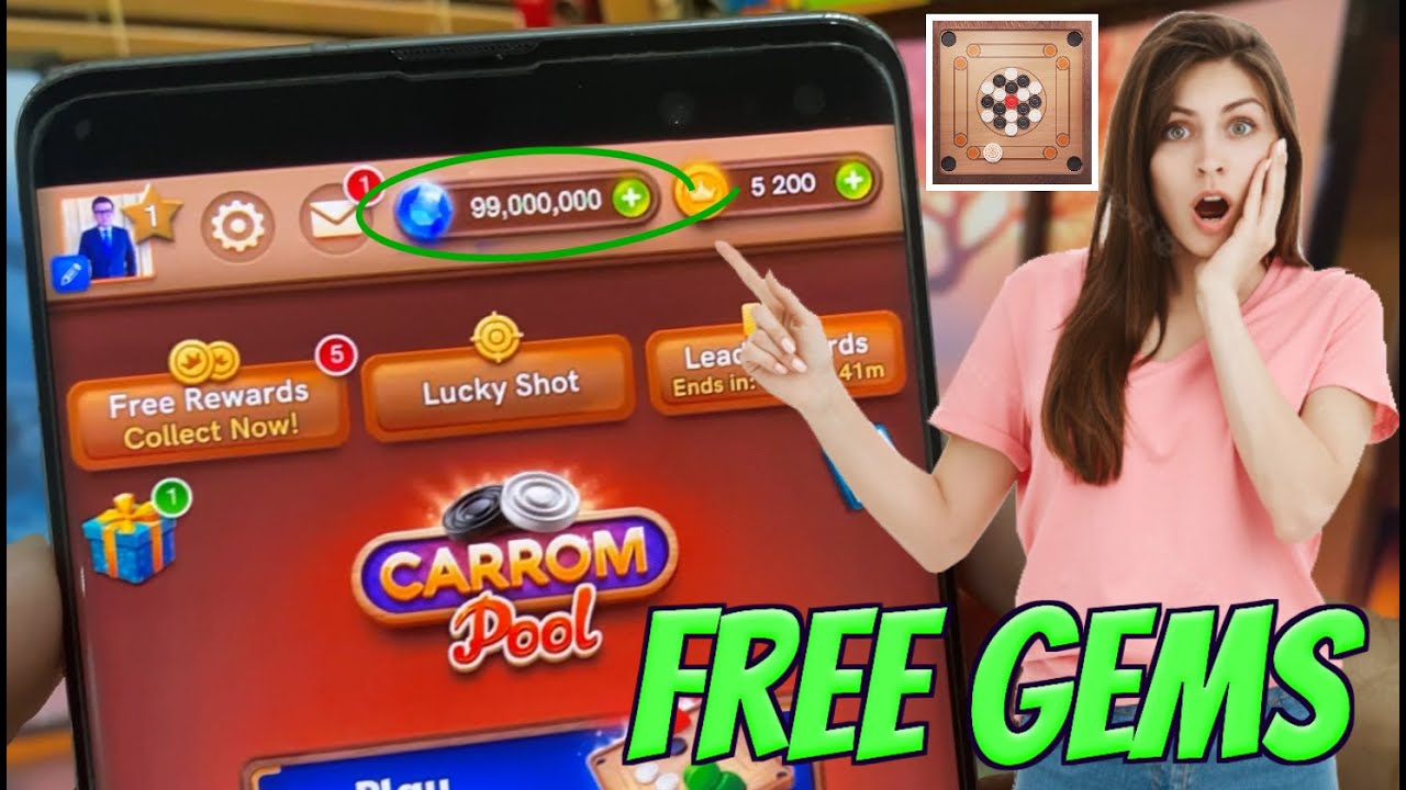 Carrom Pool MOD APK Unlimited Coins/ Gems - Free Download