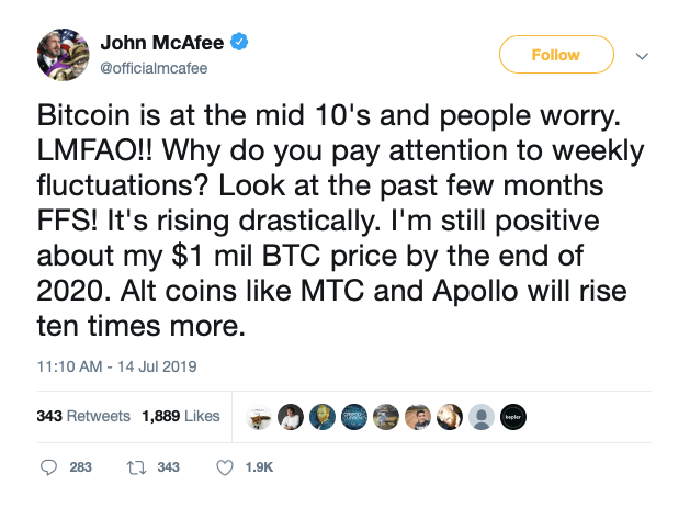 John McAfee Reveals Bitcoin's Disadvantages During Twitter Brawl with Max Keiser