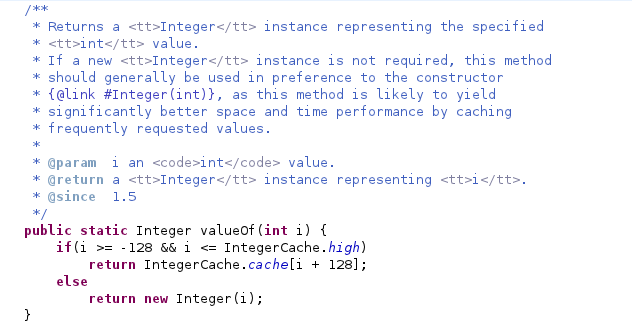 Integer, Byte, Long Constant Pool in Java «Jim's Life Jim's Life