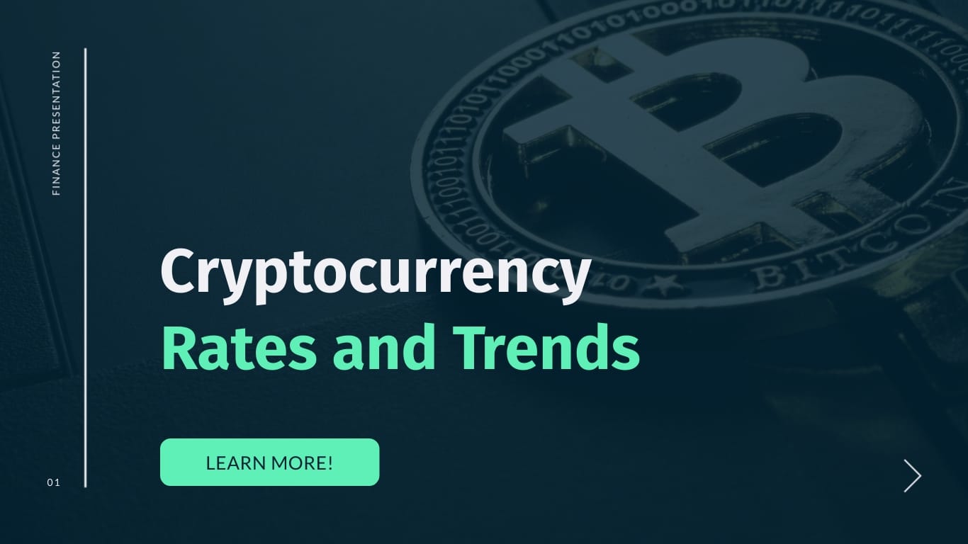 Creative Cryptocurrency Investment Powerpoint Template and Google Slides Theme