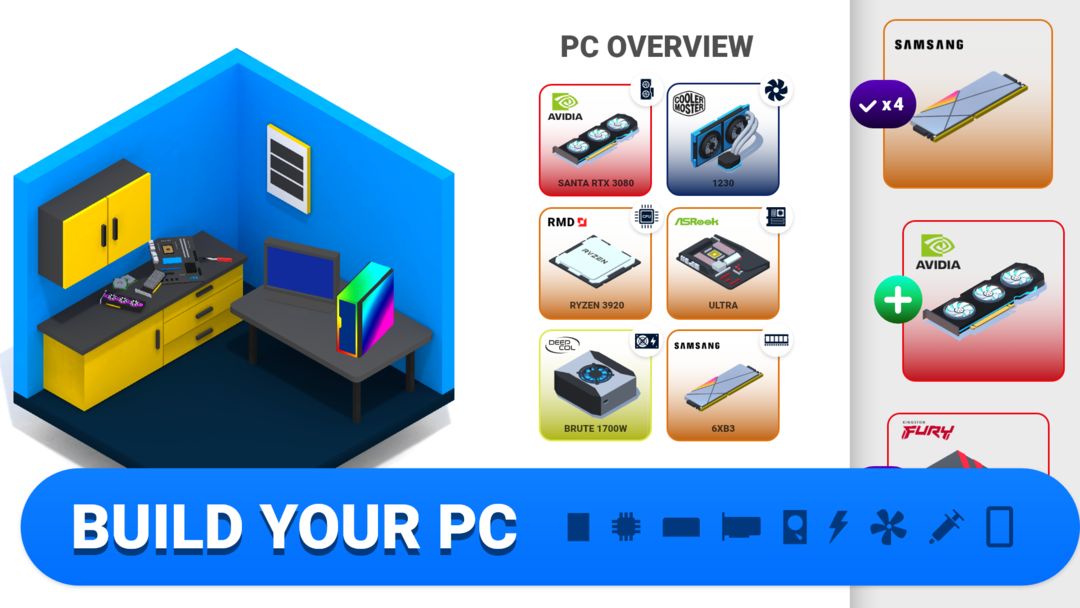 PC Creator 2 v MOD APK (Unlimited Money, Free Shop) Download