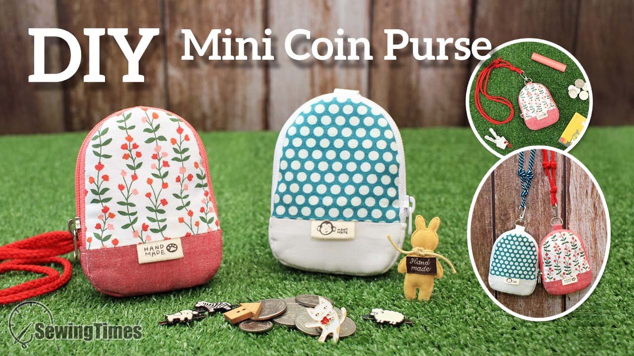 32 Adorable DIY Coin Purse - Quick & Easy Ideas