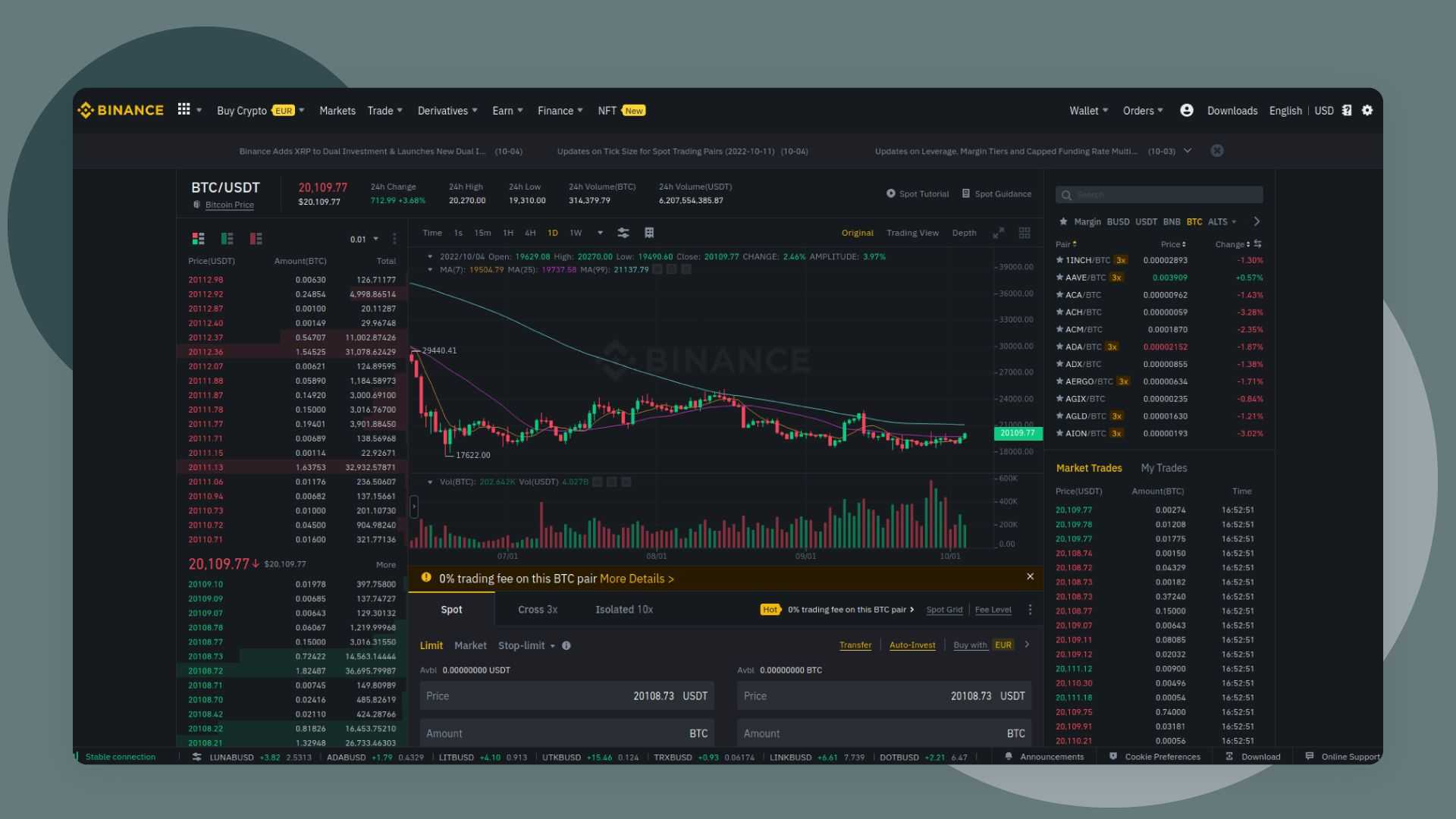 Binance Trading Bot - Altrady