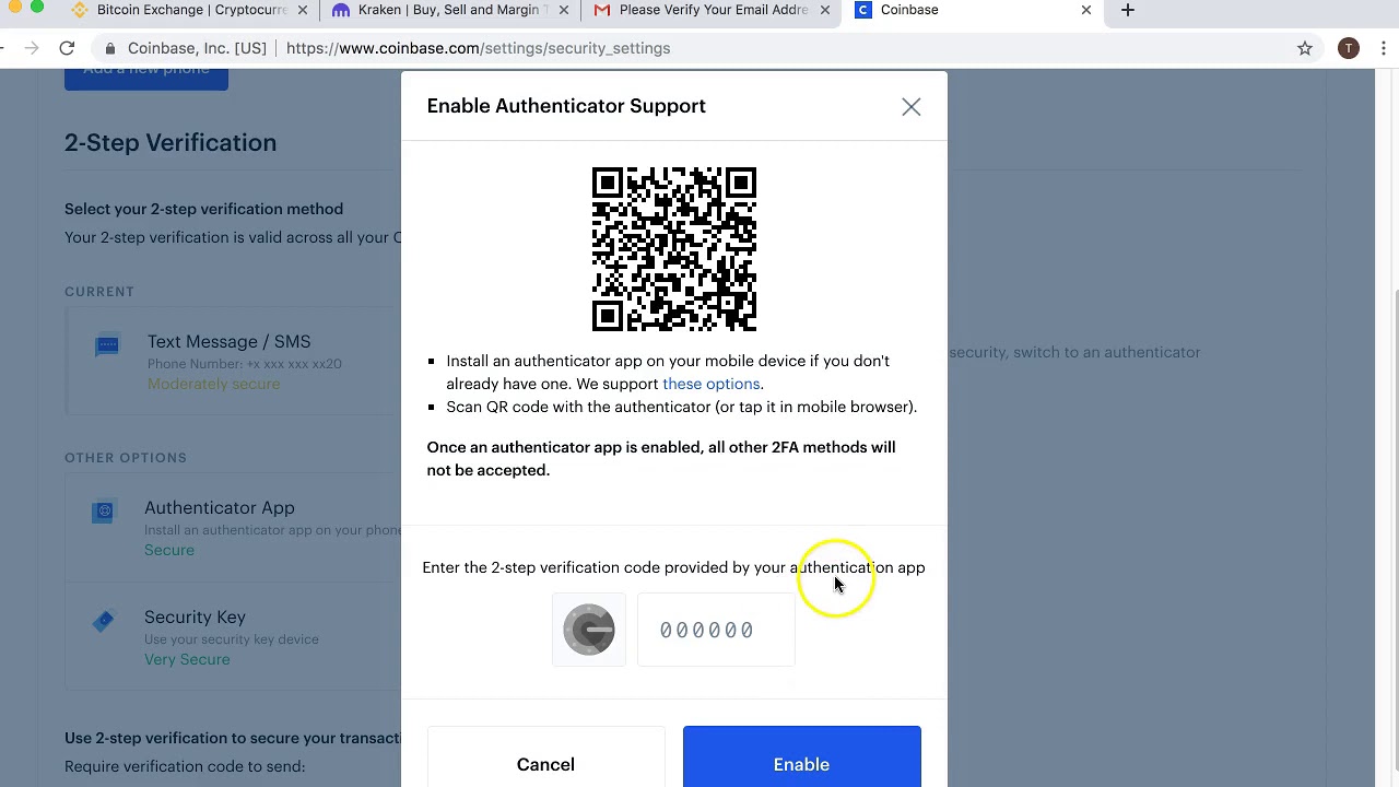 How to Protect Your Coinbase Account With Two-Step Verification