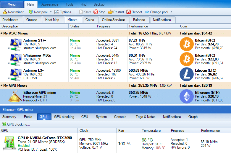 Bluestar L1 Scrypt Mining Server