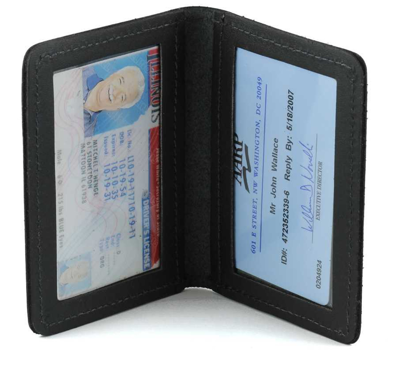 Andrews Wallet Dual ID- Serre – LadderBack