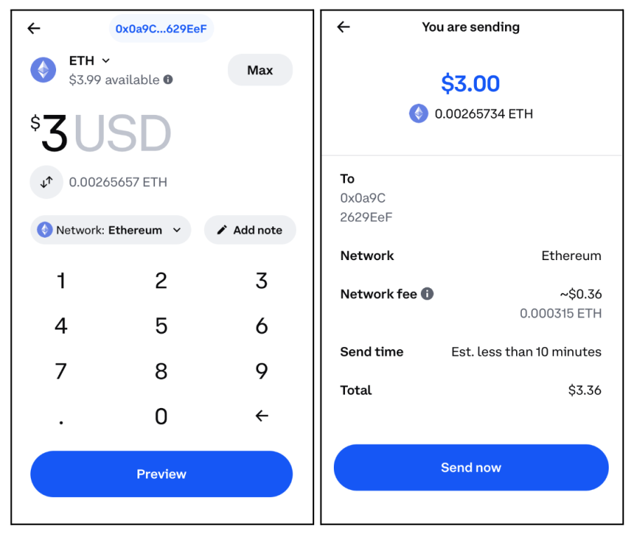 New Bitcoin Wallet CoinBase Tips free app screenshots viewer | cryptolog.fun